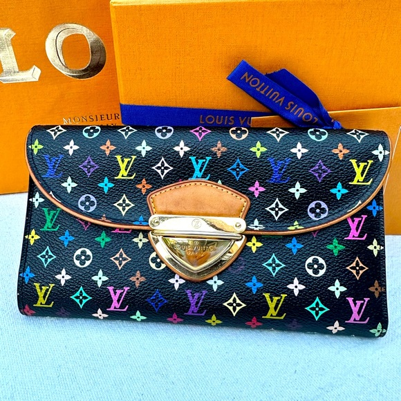 🖤❤️LOUIS VUITTON MURAKAMI WALLET ❤️ - Picture 4 of 12